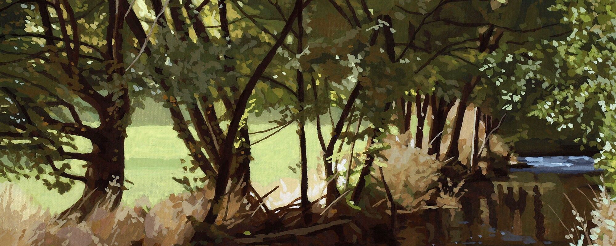 201415, o.T., Eitempera auf Leinwand, 130 x 190 cm